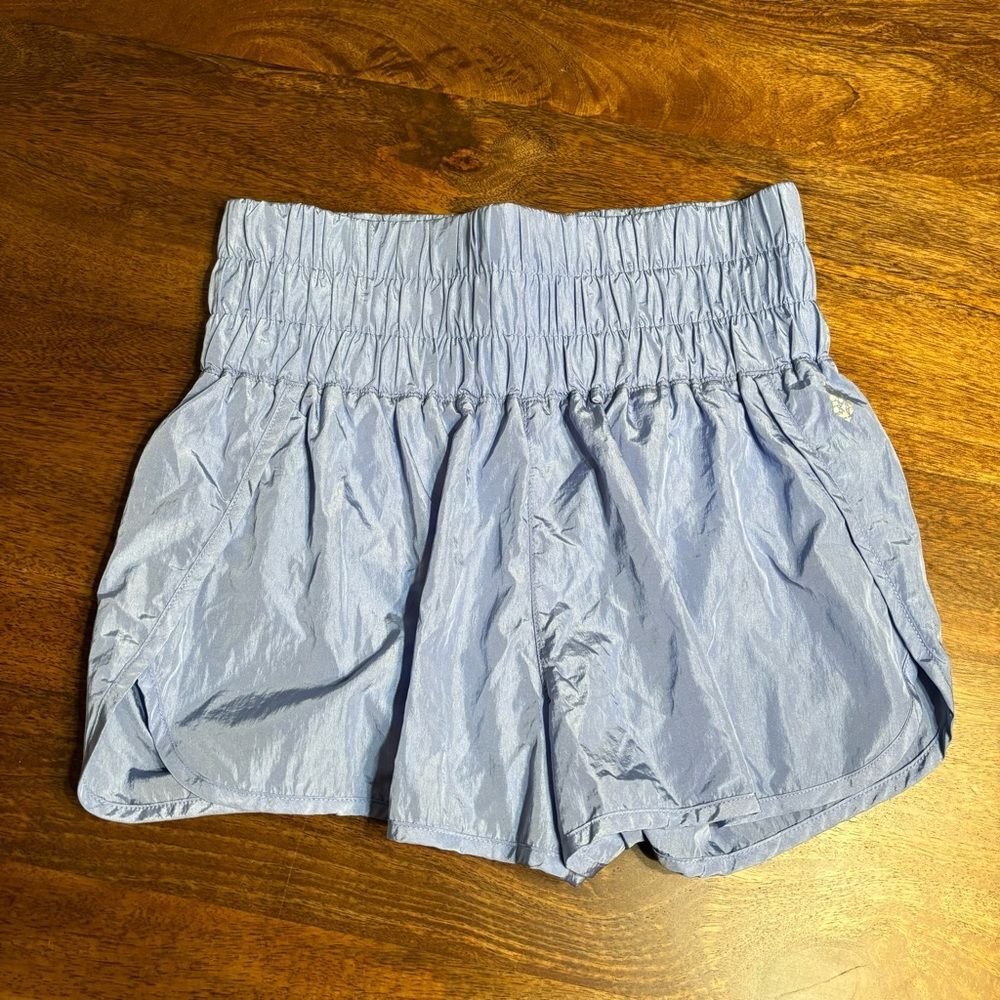 Free People Movement The Way Home Shorts in Blue Size Large